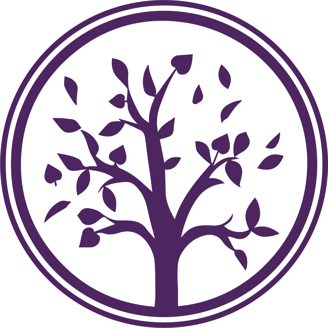 Dark purple parkview logo